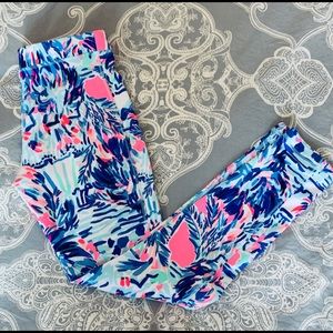 Girls Lilly Pulitzer Luxletic leggings size L